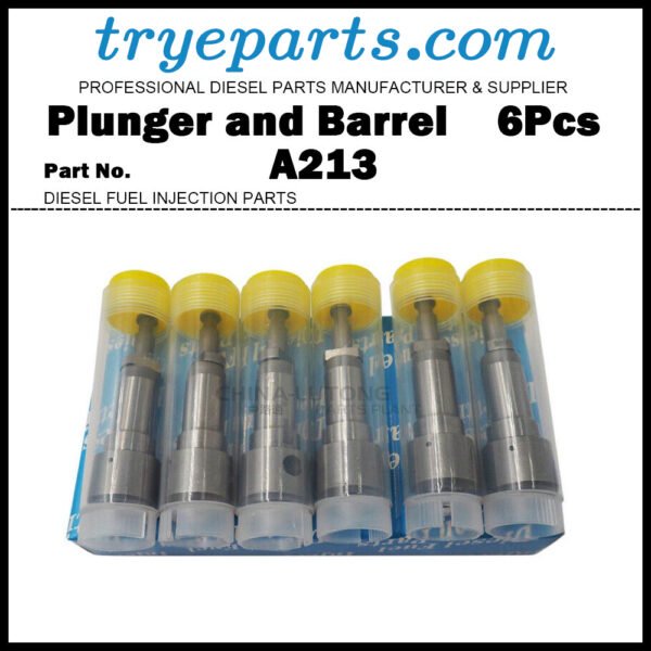 6Pcs Plunger and Barrel Assembly A213 131153-1620 9443610182 for Mitsubishi Fuso Fighter FK 6D16 6D16T