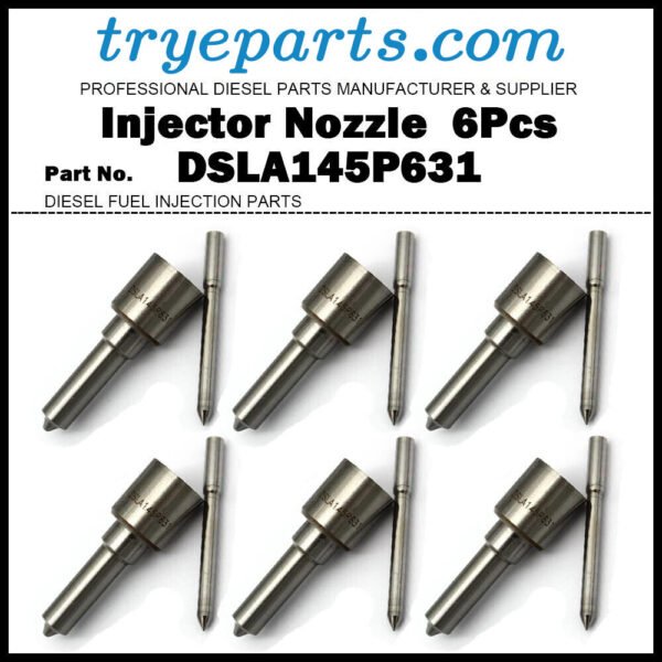 6Pcs Diesel Fuel Injector Nozzle Tip 0433175121 DSLA145P631 for Ford F-250 GM Silverado D20 4.2L
