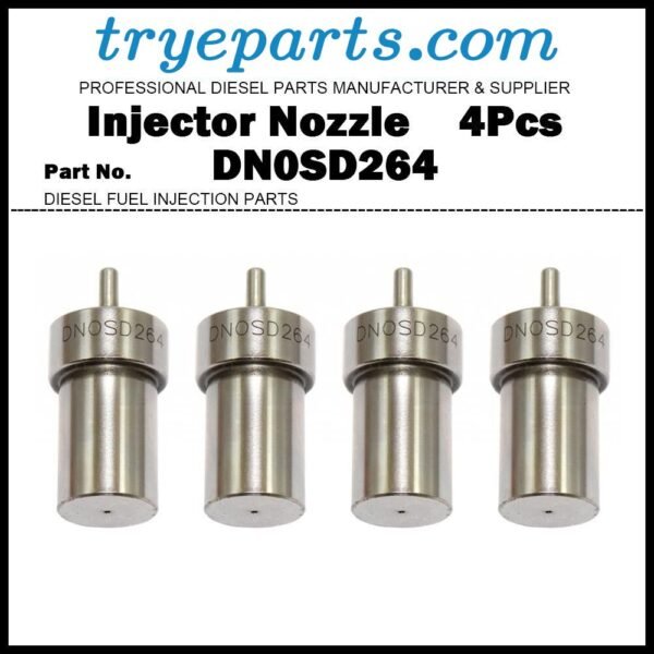 4Pcs Diesel Fuel Injector Nozzle Tip DN0SD264 for Jeep Cherokee XJ RENAULT ESPACE 2.1TD 0432297050