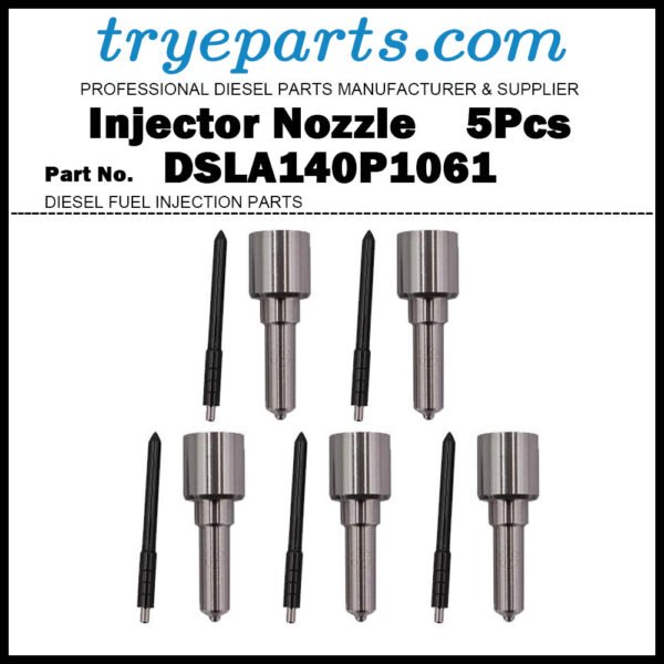 5Pcs Diesel Fuel Injector Nozzle Tips 0433175310 DSLA140P1061 for VOLVO S60 S80 V70 XC70 XC90 2.4d 0445110077 0445110078