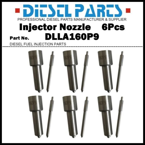6x Fuel Injector Nozzle Tips DLLA160P9 0433171010 114GC222P2 6980005 for MACK E6