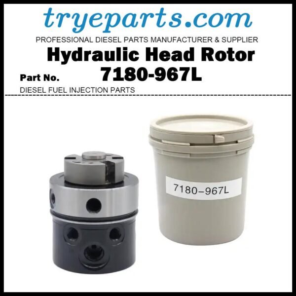 7180-967L Hydraulic Head and Rotor 6/7R for Perkins 1006TG2A