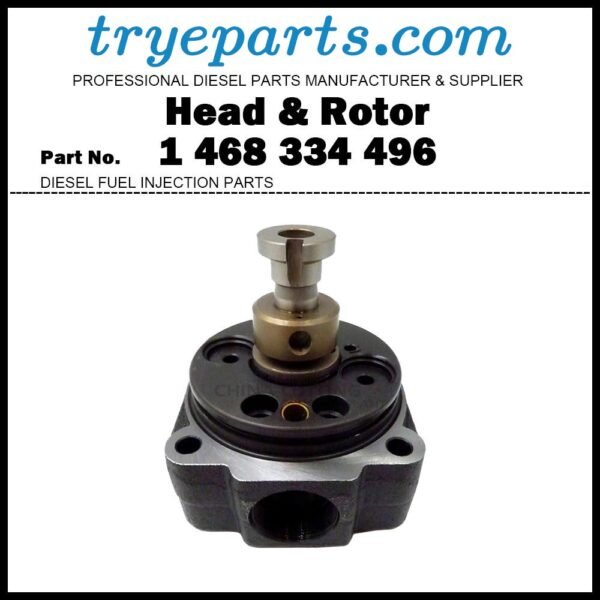 1468334496 Hydraulic Head and Rotor Head 4/12R for CUMMINS CDC 4BTAA 4BTA-3.9L