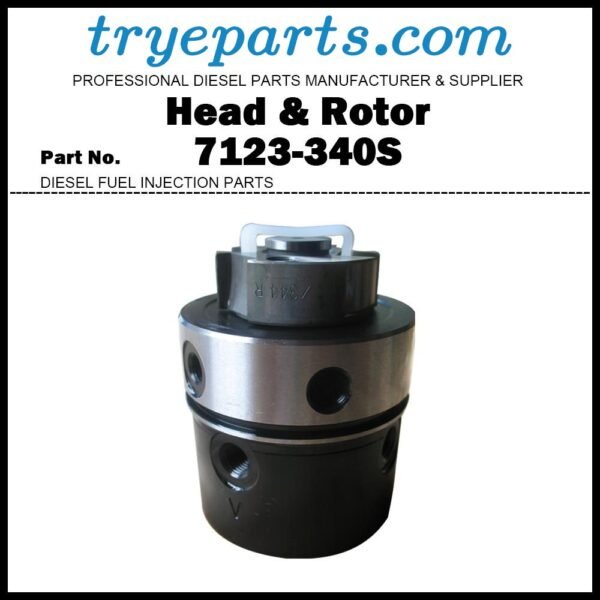 Hydraulic Head and Rotor 7123-340S Rotor Head for Perkins 4.236 Massery Ferguson 168 175 180 185 255 261 265 285 298 375 390T 398 565 575 675 698 1007